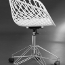 Кресло из пластика на колесах DAL SEGNO CA- Sidera Office