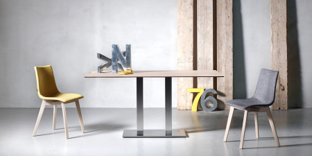 База для стола с двумя колоннами VLL- SCAB Tiffany 5082VN H73 (черный)