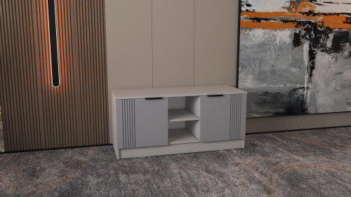 Тумба для телевизора ViA- APC ТВ-7 (серый)