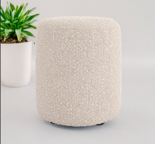 Пуф Mil- Vibes 35x35x40 см,белый