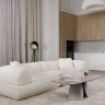Бескаркасный модульный диван VTR- Вирджиния (Айвори)