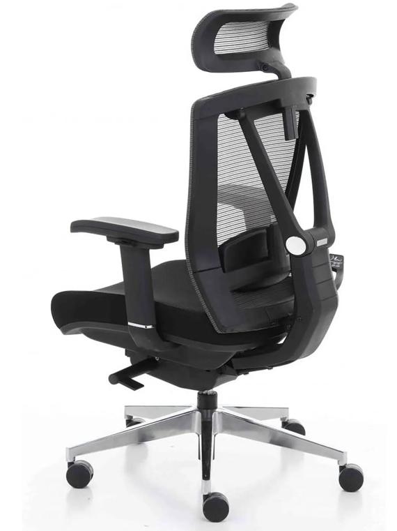 Крісло керівника LUX- ERGO CHAIR 2 BLACK ергономічне