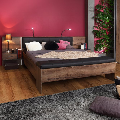 Кровать с тумбами FORTE BELLEVUE BLQL161B