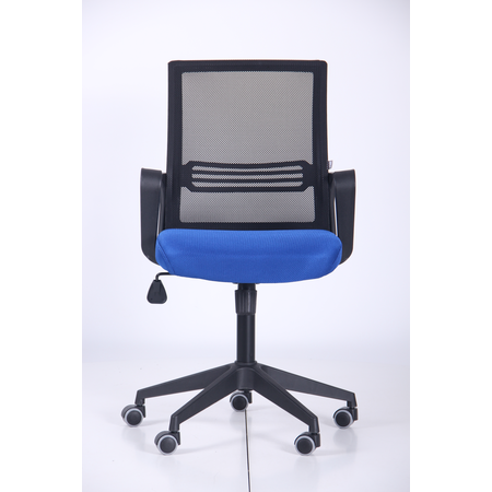 Кресло офисное AMF- Джун (сиденье Сетка синяя/спинка Сетка черная)