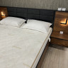Тумбы прикроватные с подсветкой Perfect Home Милтон / Milton с 2 ящиками 1S/49 Каштан/антрацит