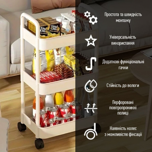 Этажерка мобильная STK- SW-00002435