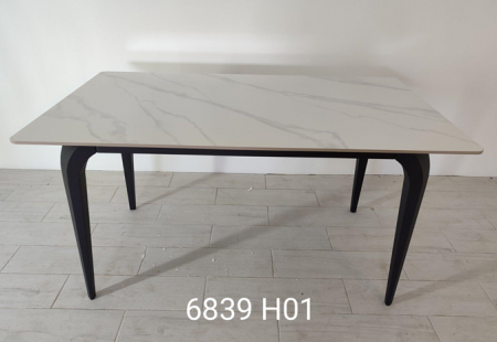 Стол с керамической столешницей Elt-  6839-H01 (140х80 см)