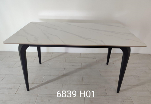 Стол с керамической столешницей Elt-  6839-H01 (140х80 см)