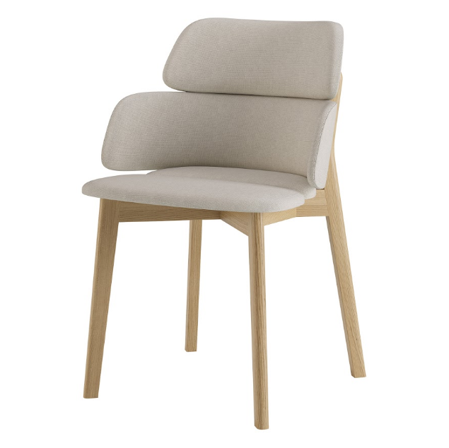 Стул обеденный LVK- Swan (Свон) массив ясеня (натуральный)    