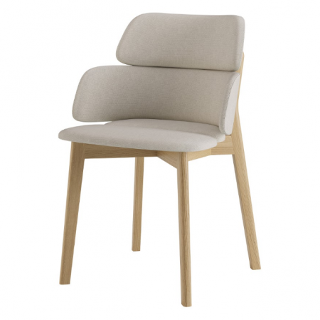 Стул обеденный LVK- Swan (Свон) массив ясеня (натуральный)    