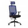 Кресло офисное TPRO- JOY black-blue 14504
