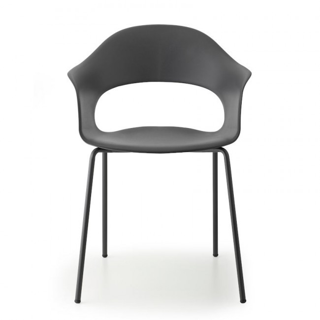 Стул пластиковый VLL- SCAB LADY B 2696 (антрацит, черный) 