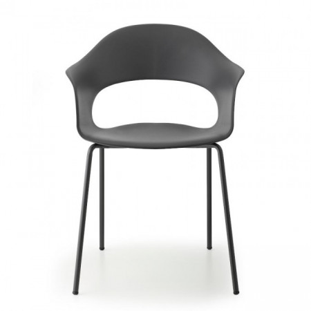 Стул пластиковый VLL- SCAB LADY B 2696 (антрацит, черный) 