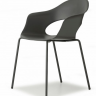 Стул пластиковый VLL- SCAB LADY B 2696 (антрацит, черный) 