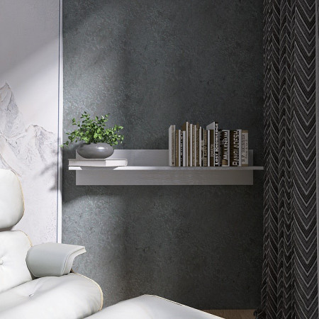 Полка навесная для гостиной EVR- Лайт ПЛН-1 белый(нимфея альба)