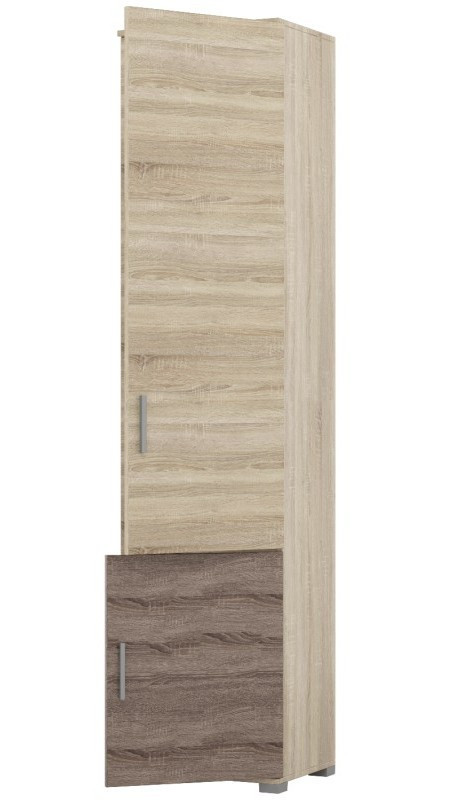 Комплект в гостиную EVR- Бриз-1 дуб Сонома + фасад трюфель