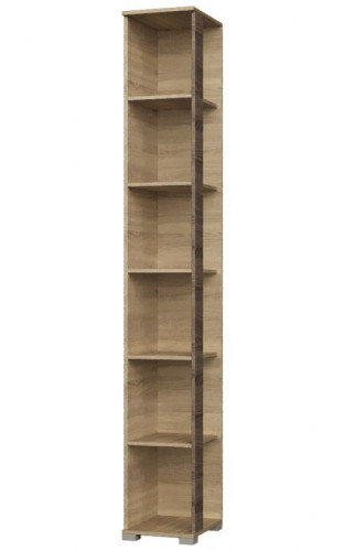 Комплект в гостиную EVR- Бриз-1 дуб Сонома + фасад трюфель