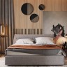 Кровать деревянная с мягким изголовьем WDS- Bristol