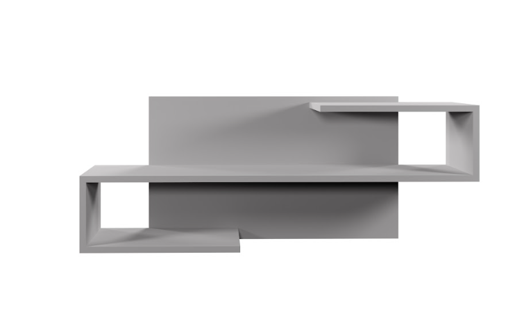 Полка навесная ViA- APC АП-1 (серый)