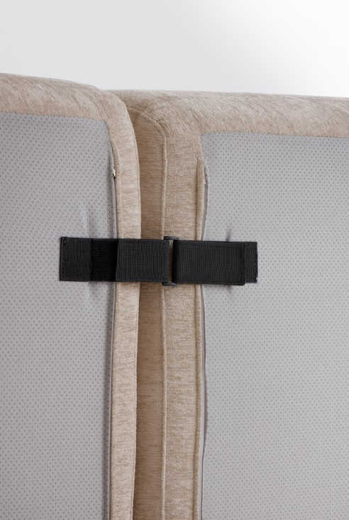 Бескаркасный модульный диван VTR- Дакота (Жемчужный беж, жемчужный серый) 