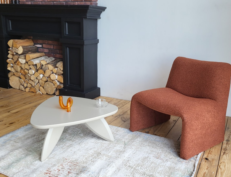 Стол журнальный VTR- Витторио C-300 теплый песок