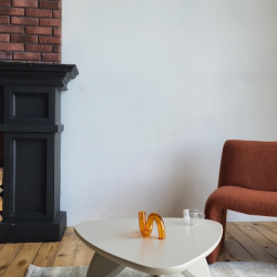 Стол журнальный VTR- Витторио C-300 теплый песок