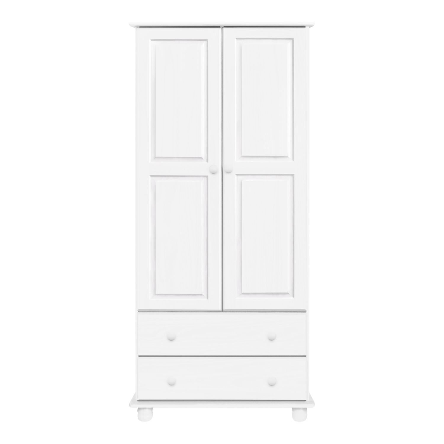 IDEA Шкаф 2-дверный 8850B белый лак