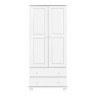 IDEA Шкаф 2-дверный 8850B белый лак