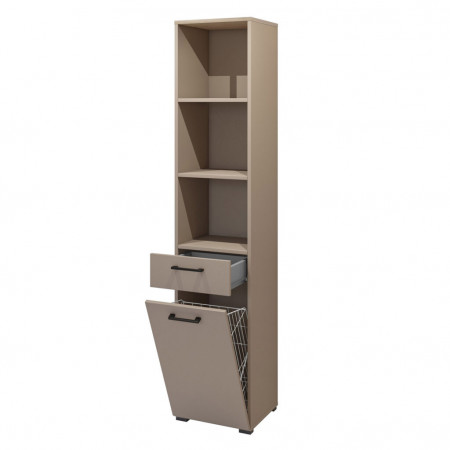 Шкаф на 1 двери с 1 ящиком для ванной Helvetia ROSA 30CDNO66 (конго/промасленный дуб)