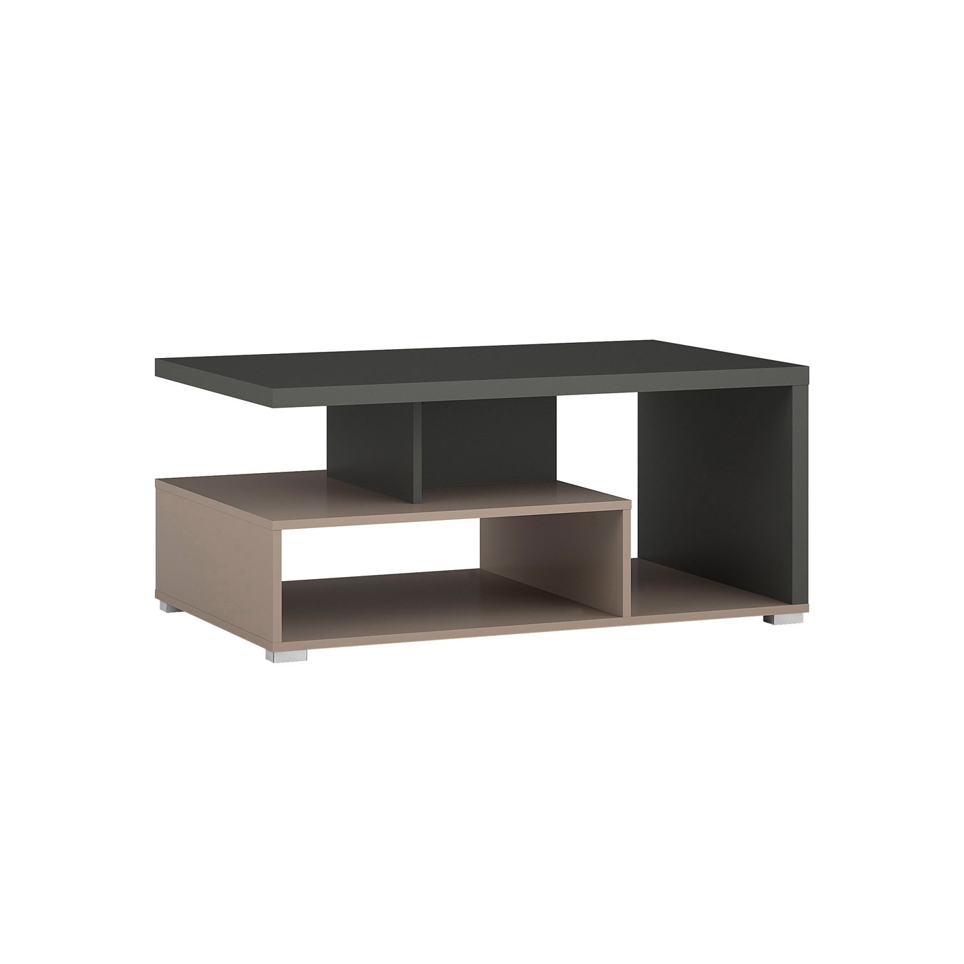 Стол кофейный Helvetia SERIO 24CJNI99 (конго-антрацит-черный/конго)