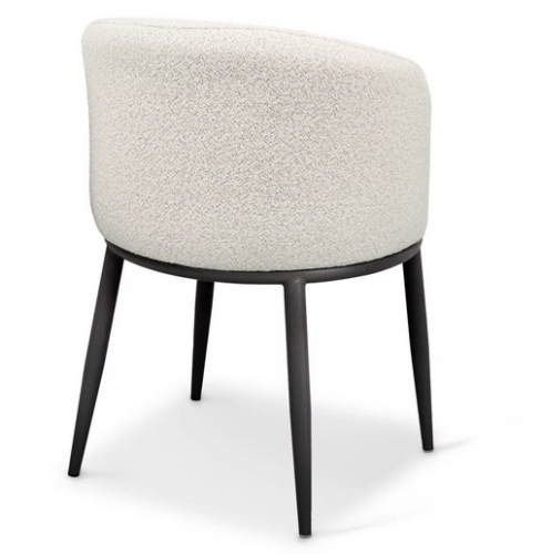 Стул обеденный CRV- Bali Swan feather black feet 