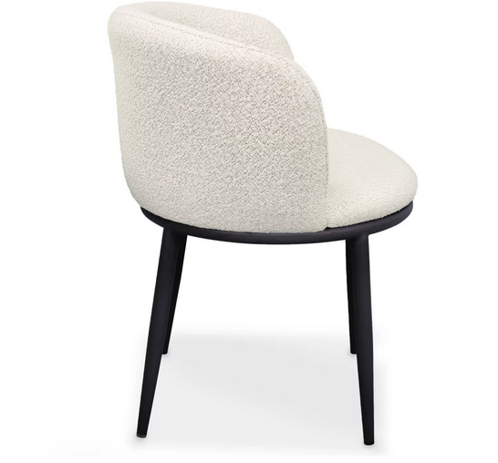 Стул обеденный CRV- Bali Swan feather black feet 