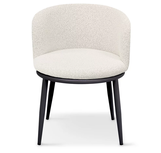 Стул обеденный CRV- Bali Swan feather black feet 