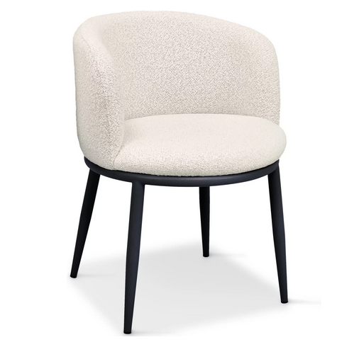 Стул обеденный CRV- Bali Swan feather black feet 