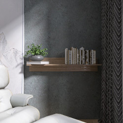 Полка навесная для гостиной EVR- Лайт ПЛН-1 дуб Сонома