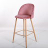 Барный стул AMF- Bellini бук/pink