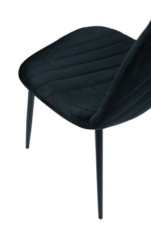 Стул обеденный VTR- N-170 (черный/ черный)  