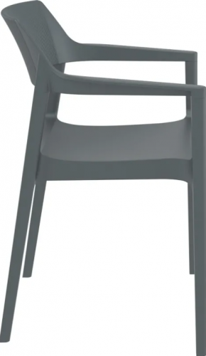 Стул уличный Siesta Tulum Armchair Dark Grey