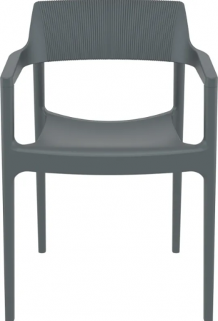 Стул уличный Siesta Tulum Armchair Dark Grey