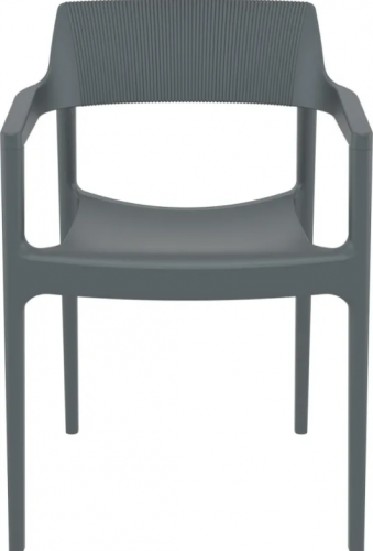 Стул уличный Siesta Tulum Armchair Dark Grey