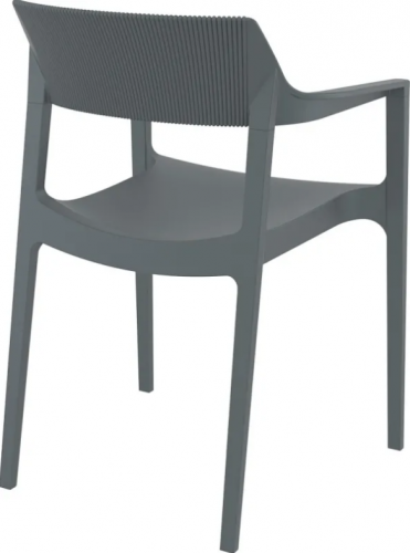 Стул уличный Siesta Tulum Armchair Dark Grey