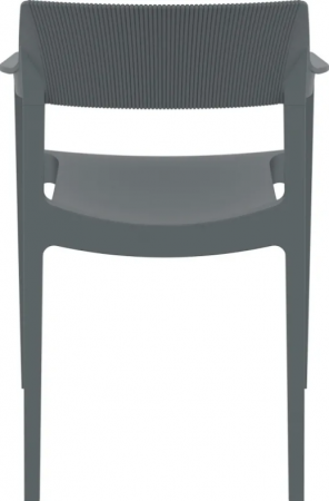 Стул уличный Siesta Tulum Armchair Dark Grey