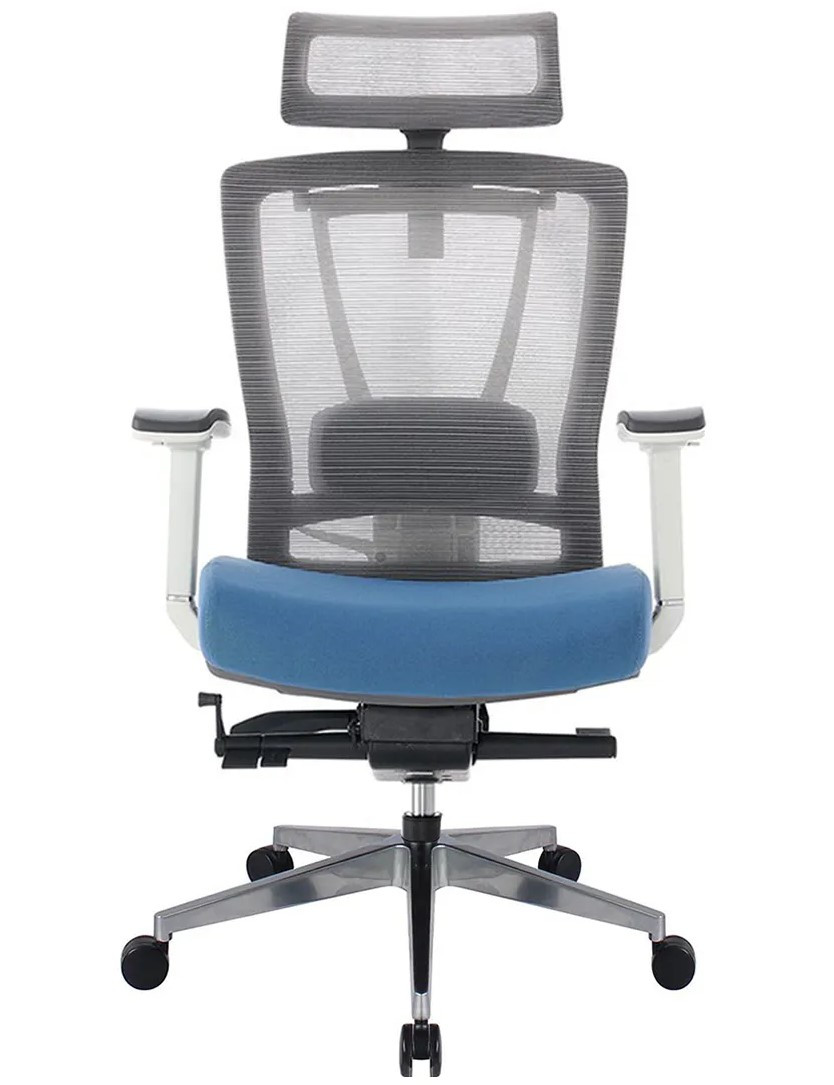 Крісло керівника LUX- ERGO CHAIR 2 BLUE ергономічне