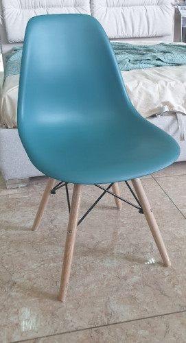 Стул пластиковый VTR- EAMES CHAIR M-05  (серый, тиффани)