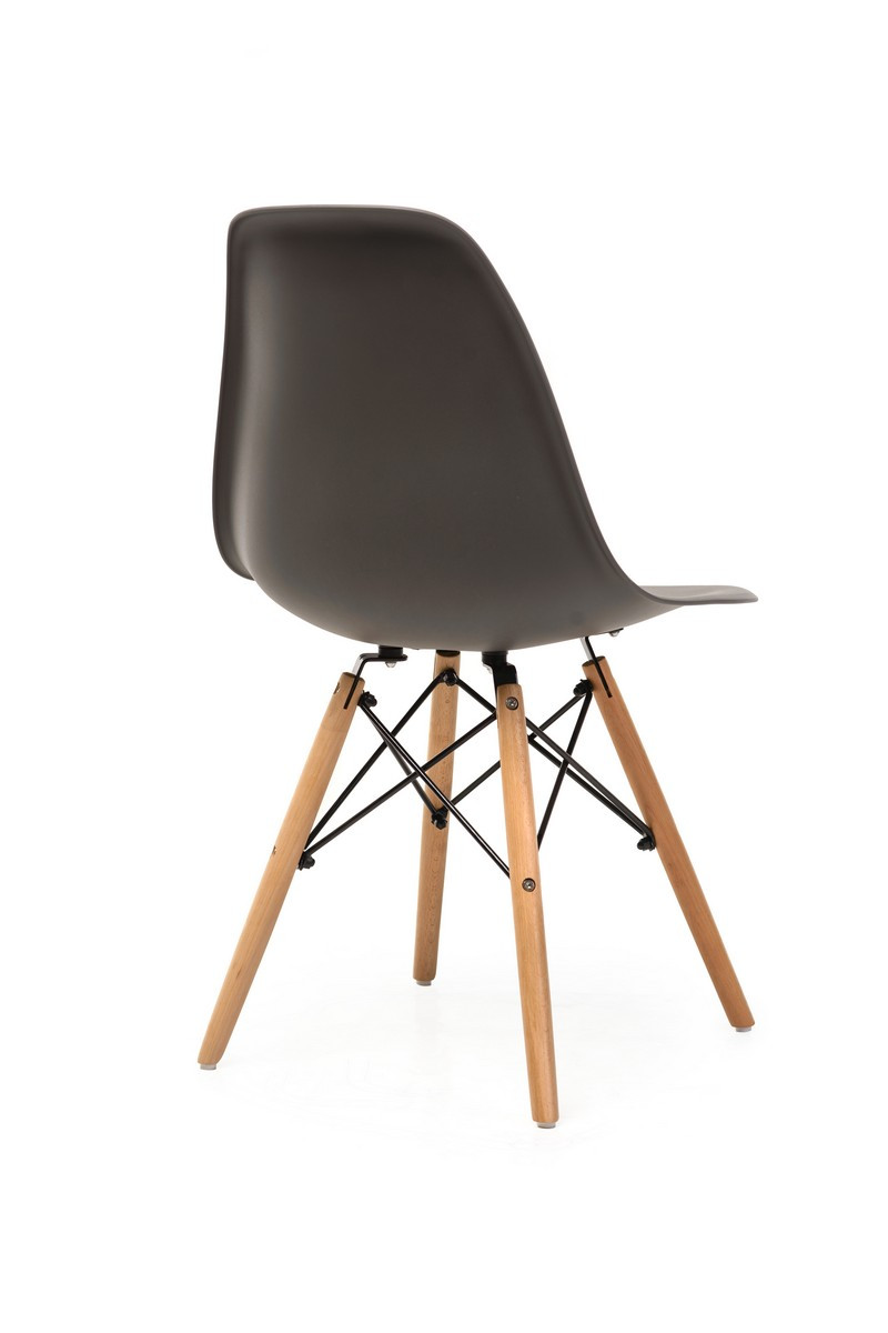 Стул пластиковый VTR- EAMES CHAIR M-05  (серый, тиффани)