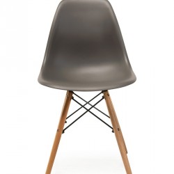 Стул пластиковый VTR- EAMES CHAIR M-05  (серый, тиффани)