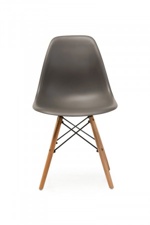 Стул пластиковый VTR- EAMES CHAIR M-05  (серый, тиффани)