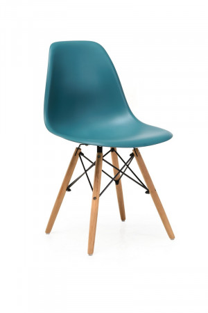 Стул пластиковый VTR- EAMES CHAIR M-05  (серый, тиффани)