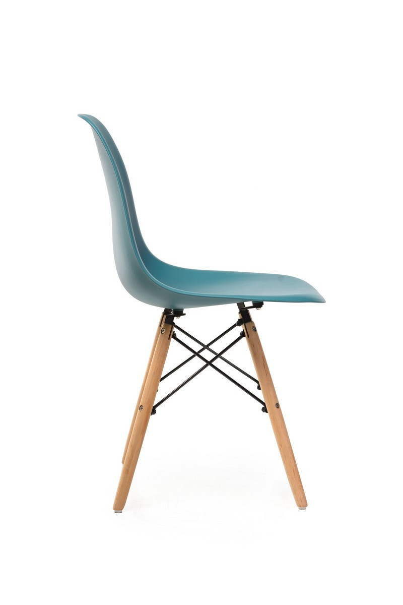 Стул пластиковый VTR- EAMES CHAIR M-05  (серый, тиффани)