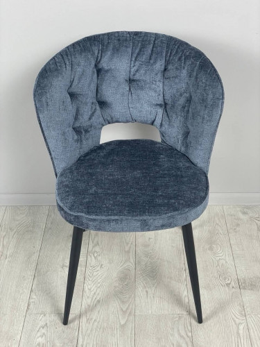 Стул обеденный TOP- Альдо бежевый, синий, серый (ноги металл) 